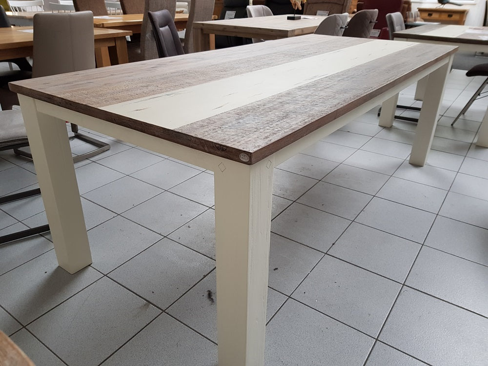 Habufa Cabrilo Tibro Fixed Top Table 220cm-Dining Table-Habufa-220 x 100cm-Against The Grain Furniture