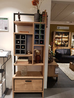 Habufa Pavarotti Rustic Room Divider Bookcase