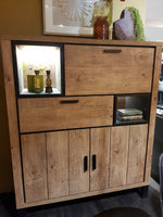 Habufa Pavarotti Rustic Highboard Cabinet