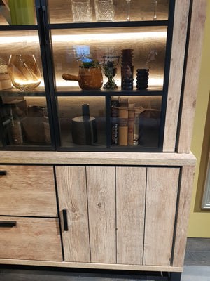 Habufa Pavarotti Rustic Buffet Display Cabinet