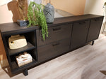 Ridgefield Urban Oak Sideboards in Anthracite