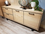 Ridgefield Urban Oak Sideboards in Natural Oak