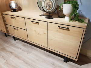 Ridgefield Urban Oak Sideboards in Natural Oak