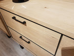 Ridgefield Urban Oak Sideboards in Natural Oak