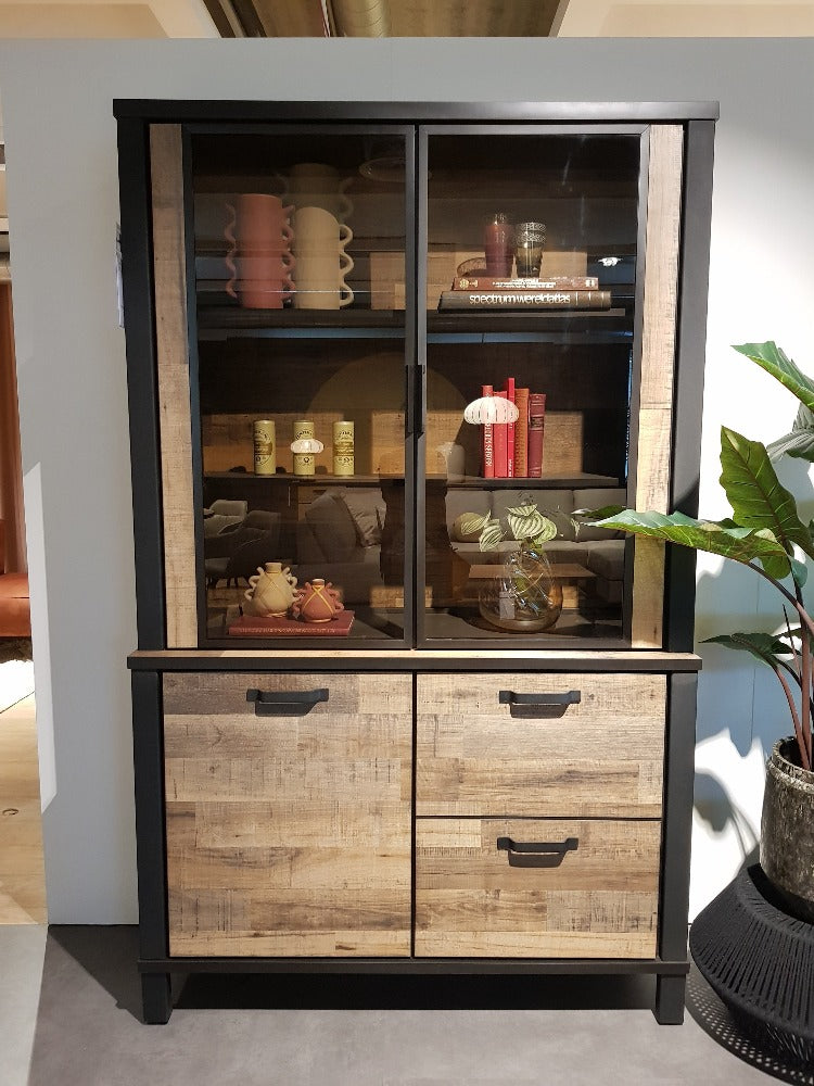 Habufa Sardinie Driftwood Buffet Display Unit-Display cabinet-Habufa-Against The Grain Furniture