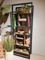 Habufa Sardinie Driftwood Bookcase Room Divider-Book shelves-Habufa-Against The Grain Furniture