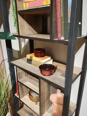 Habufa Sardinie Driftwood Bookcase Room Divider