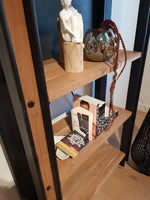 Habufa Makalu Bookcase in Smoked Acacia-bookcase-Habufa-Against The Grain Furniture