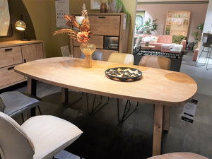 Habufa Pavarotti Rustic Small Fixed Top Dining Tables