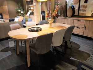 Habufa Pavarotti Rustic Small Fixed Top Dining Tables