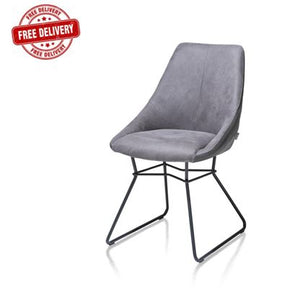 Habufa Arvin Dining Chairs-Dining Chairs-Habufa-Anthracite-Against The Grain Furniture