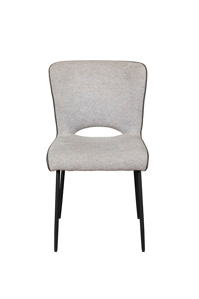 Baker Maya Dining Chairs-Dining Chairs-Baker-Light Grey-Against The Grain Furniture