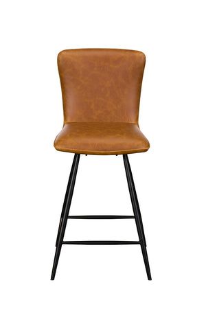 Baker Ella Bar Stools-bar stools-Baker-Tan Stool-Against The Grain Furniture