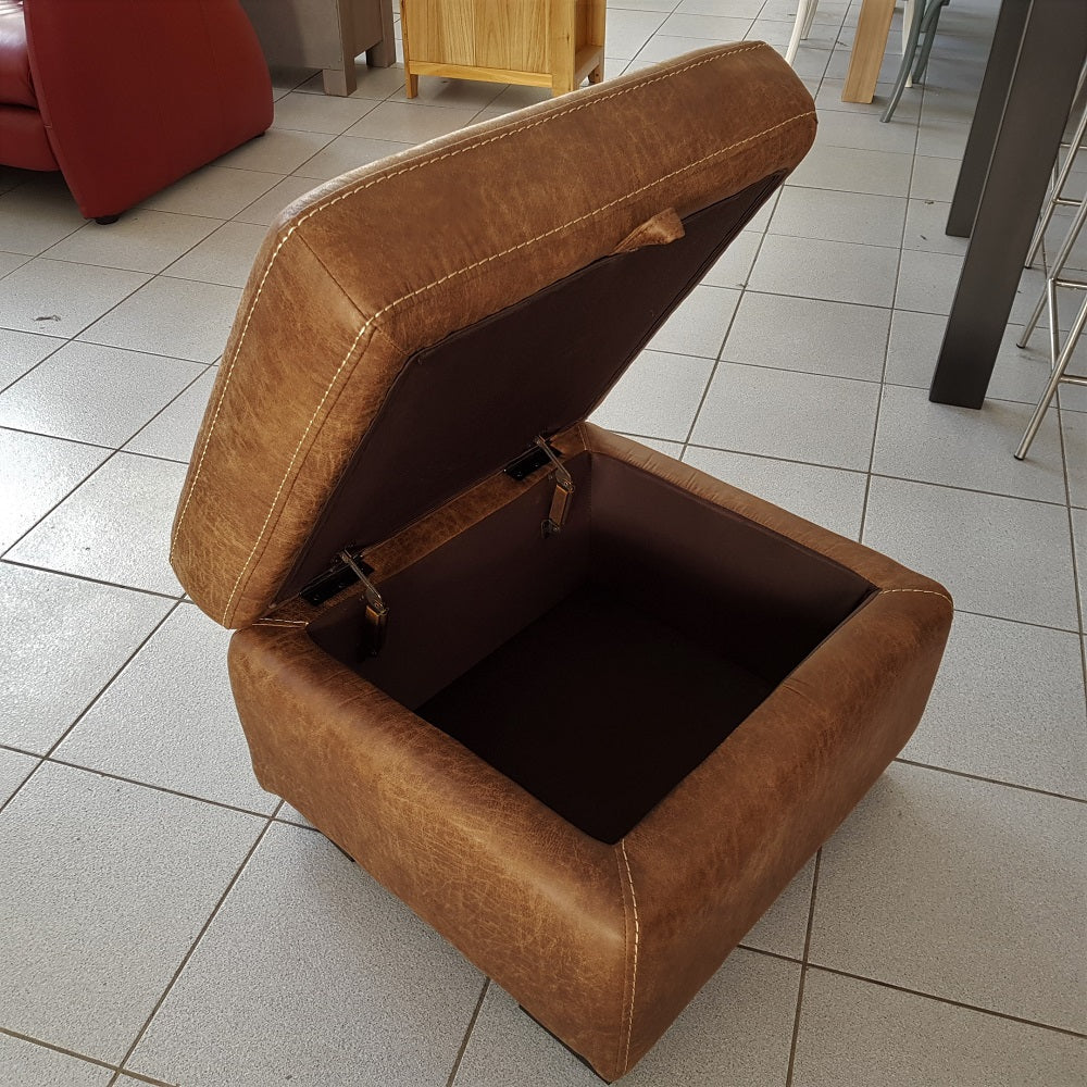 Guvnor Storage Footstools In Tan-Storage Footstools-Harveys-Against The Grain Furniture