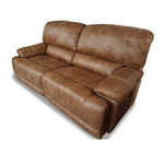 Guvnor 3 Seater Recliner Sofas In Tan
