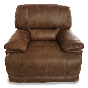 Guvnor Electric Recliner Chair In Tan-Electirc Recliner Chair-Harveys-Against The Grain Furniture