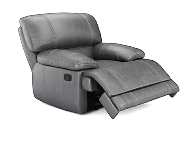 Guvnor Electric Recliner Chair In Grey-Electirc Recliner Chair-Harveys-Against The Grain Furniture