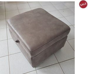 Guvnor Storage Footstools In Grey-Storage Footstools-Harveys-Against The Grain Furniture