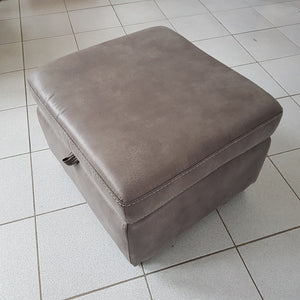Guvnor Storage Footstools In Grey-Storage Footstools-Harveys-Against The Grain Furniture