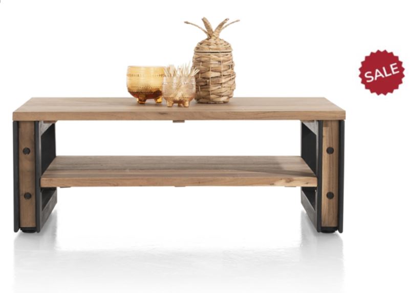 Habufa Makalu Coffee Table in Smoked Acacia-coffee table-Habufa-Against The Grain Furniture