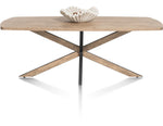 Habufa Pantin Rustic Dining Tables-Dining Table-Habufa-210cms-Against The Grain Furniture