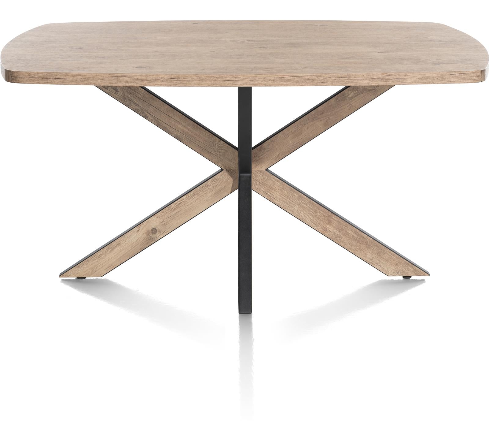 Habufa Pantin Rustic Dining Tables-Dining Table-Habufa-150cms-Against The Grain Furniture