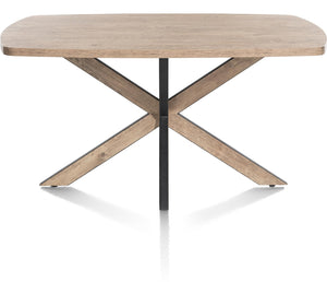 Habufa Pantin Rustic Dining Tables-Dining Table-Habufa-150cms-Against The Grain Furniture