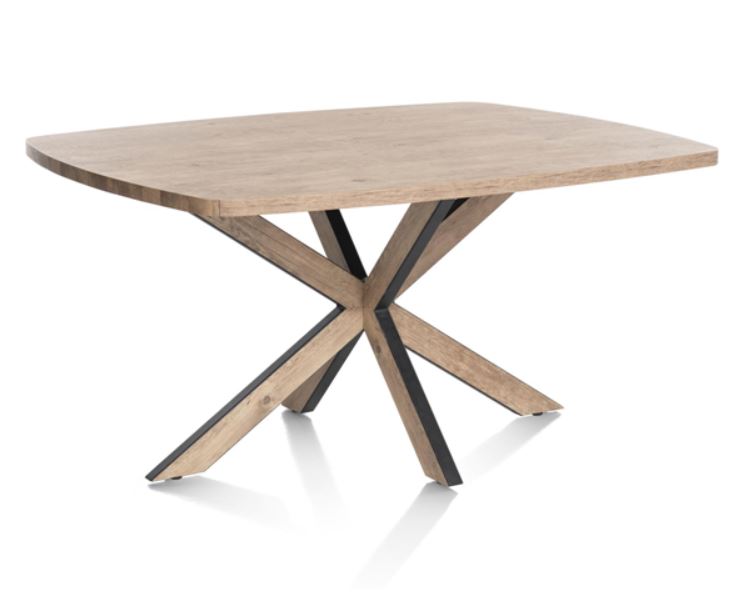 Habufa Pantin Rustic Dining Tables-Dining Table-Habufa-150cms-Against The Grain Furniture