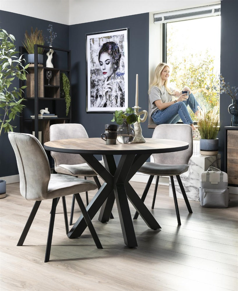 Habufa Sardinie Driftwood Round Dining Tables