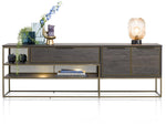 [Habufa_City-TV lowboards-Habufa-180cms-Carbon Stained Oak-Against The Grain Furniture