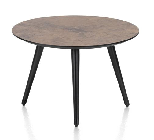 Habufa Maze Rust Side and Coffee Tables in Different Sizes