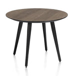 Habufa Maze Smoked Oak Side and Coffee Tables in Different Sizes-Coffee and side table-Habufa-40 cm round-39 cms High-Against The Grain Furniture