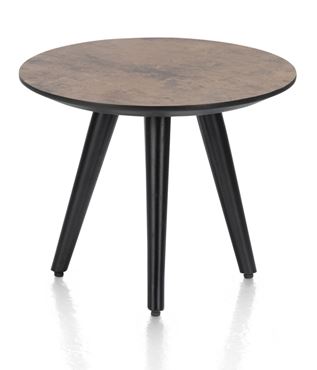 Habufa Maze Rust Side and Coffee Tables in Different Sizes