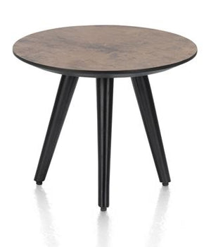 Habufa Maze Rust Side and Coffee Tables in Different Sizes