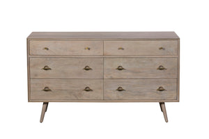Baker Furniture Livia Chests of 6 Drawers-Bedroom Furniture-Baker-Against The Grain Furniture