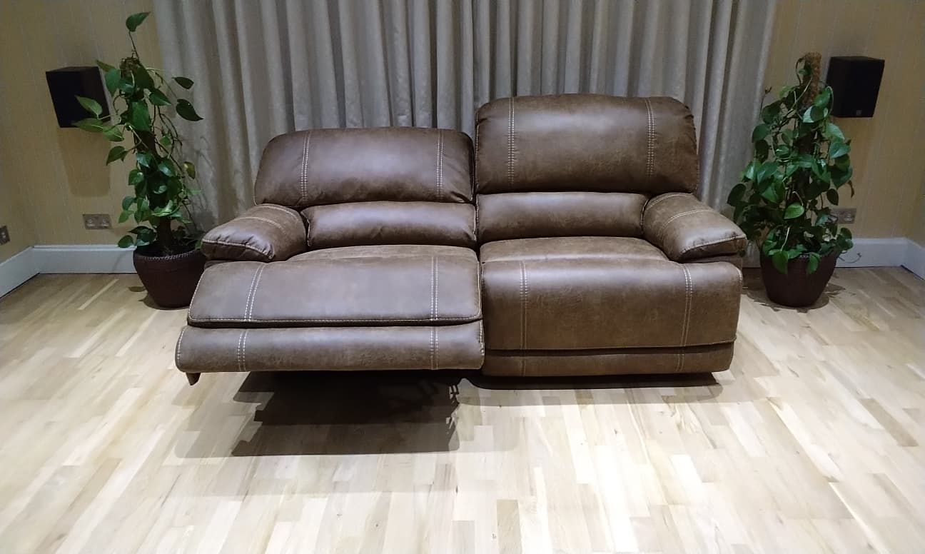 Guvnor 3 and 2 Seater Recliner Sofas Combination - WINTER SALE 3+2 TAN