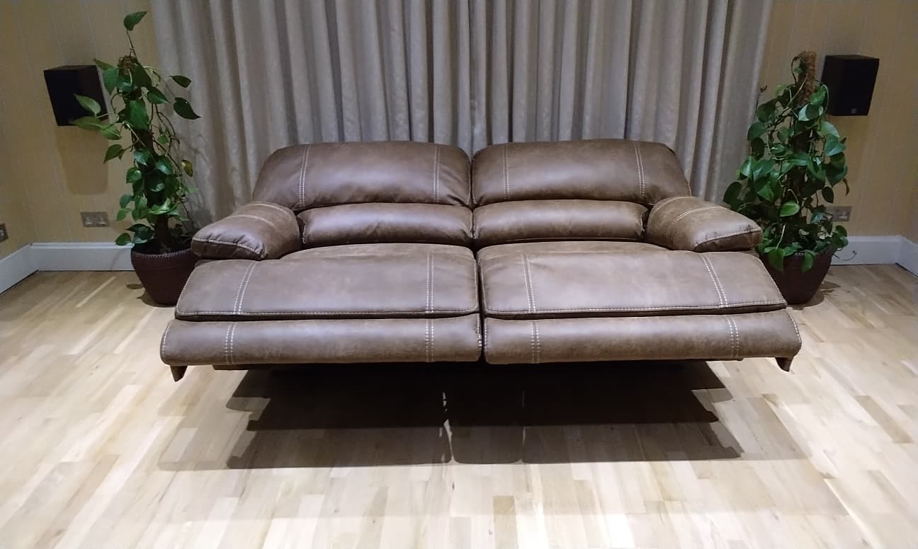 Guvnor 3 and 2 Seater Recliner Sofas Combination - WINTER SALE 3+2 TAN