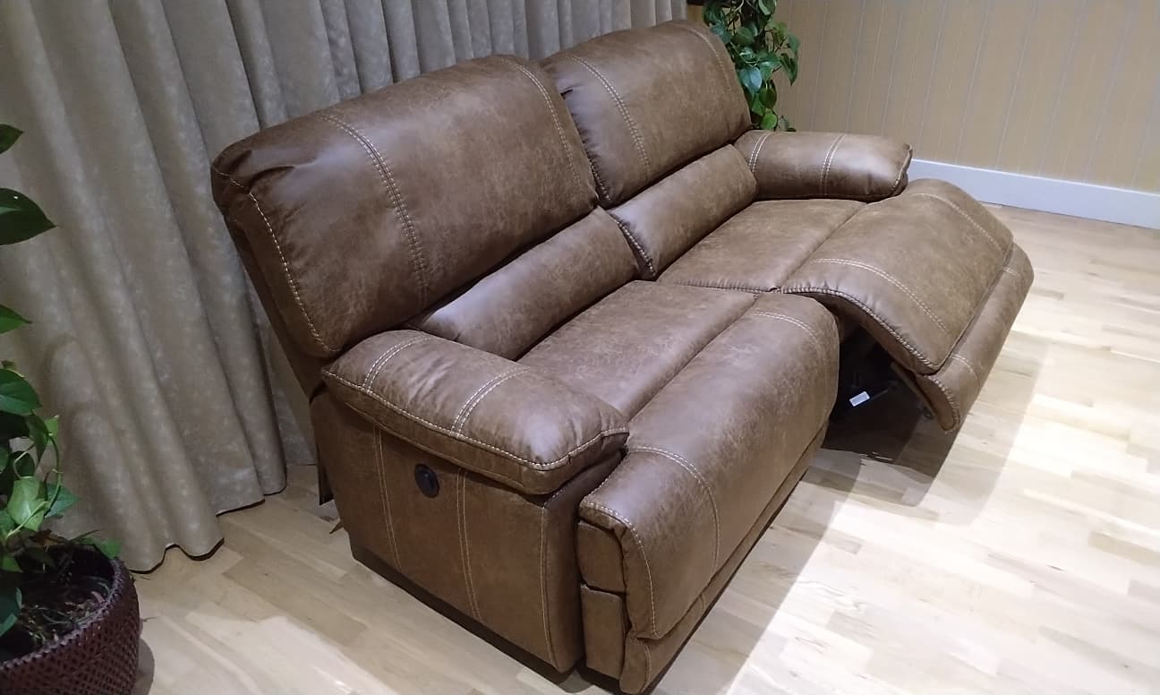 Guvnor 3 and 2 Seater Recliner Sofas Combination - WINTER SALE 3+2 TAN