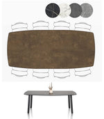 Habufa Palace Bar Tables 240 x 115cm more sizes available