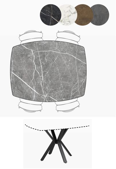 [Habufa-Masura]-[Habufa_Toronto]-[Habufa]-[Palace]-[dining tables]-[laminate tables]-Against The Grain Furniture