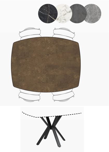 [Habufa-Masura]-[Habufa_Toronto]-[Habufa]-[Palace]-[dining tables]-[laminate tables]-Against The Grain Furniture