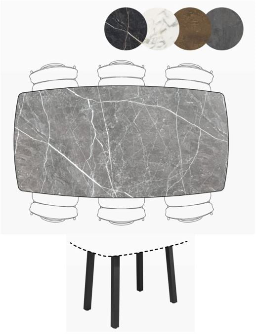 Habufa Palace Bar Tables 180 x 110cm more sizes available