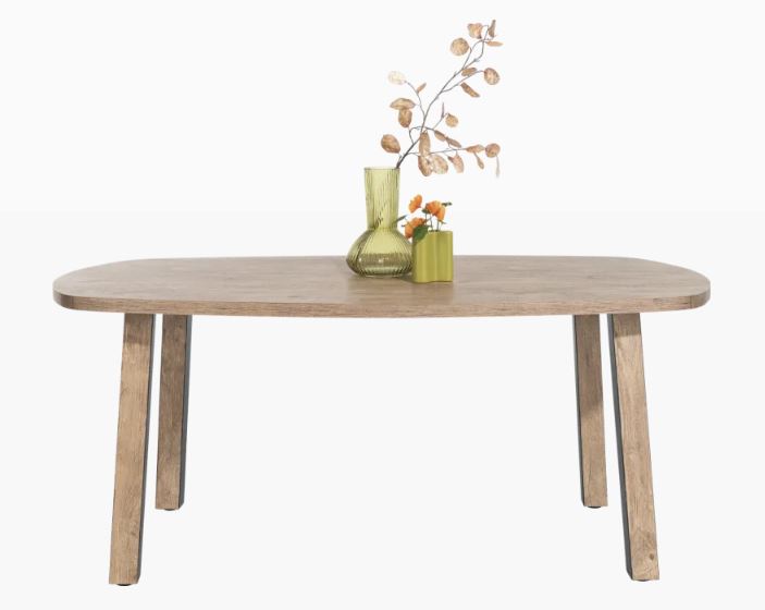 Habufa Pavarotti Rustic Large Fixed Top Dining Tables