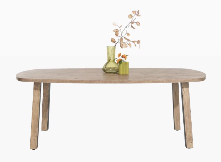 Habufa Pavarotti Rustic Large Fixed Top Dining Tables