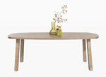 Habufa Pavarotti Rustic Large Fixed Top Dining Tables
