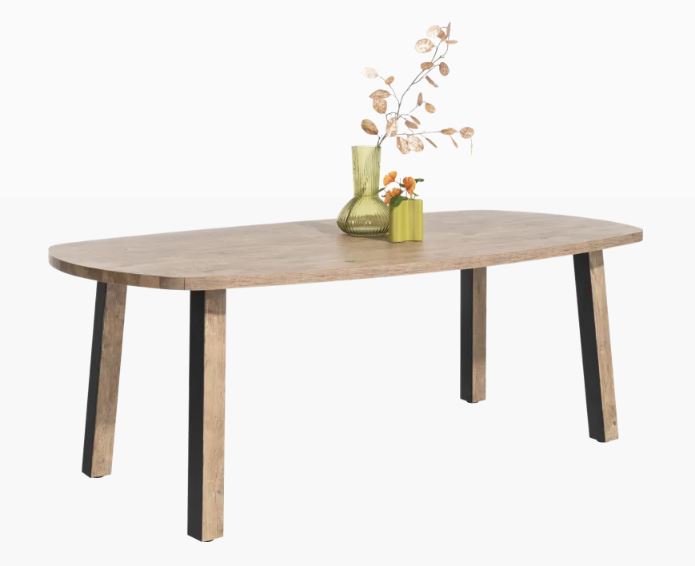 Habufa Pavarotti Rustic Large Fixed Top Dining Tables