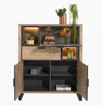 Habufa Pavarotti Rustic Highboard Cabinet