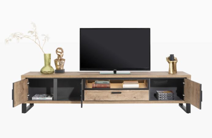 Habufa Pavarotti Rustic TV Media Lowboards