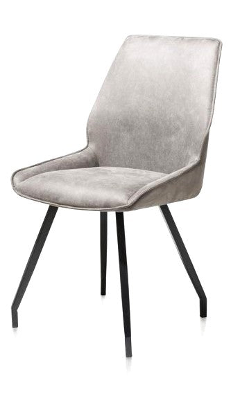 [Scott-Detroit]-Dining Chairs-Habufa-Light Grey-Against The Grain Furniture