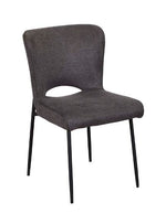Baker Maya Dining Chairs-Dining Chairs-Baker-Dark Grey-Against The Grain Furniture